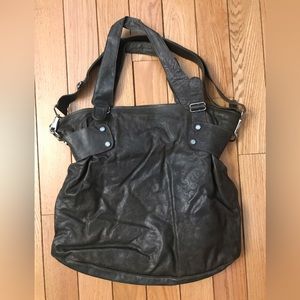 Large Brown Leather Rudsak Bag (NWOT)